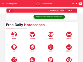 'vinaybajrangi.com' screenshot