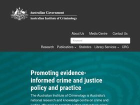 'aic.gov.au' screenshot