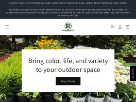 richardsonroots.com homepage screenshot