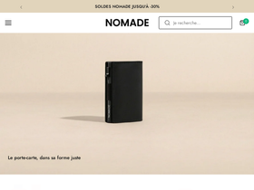 nomade-boutique.store homepage screenshot