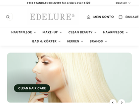 edelure.com homepage screenshot