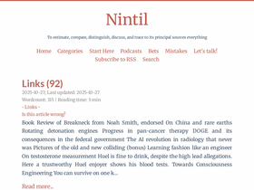 'nintil.com' screenshot