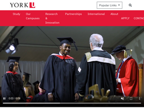 'glendon.yorku.ca' screenshot