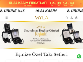 MYLA - Kalpten Gelen website screenshot