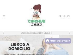 libreriachichus.com homepage screenshot