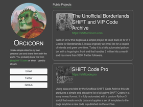 'orcicorn.com' screenshot