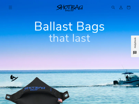 Shotbagballast homepage screenshot