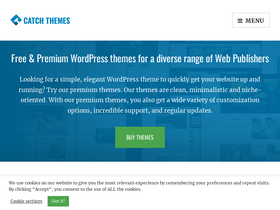 'catchthemes.com' screenshot