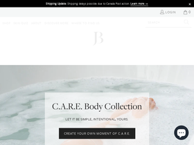 JB Skin Sävvi website screenshot