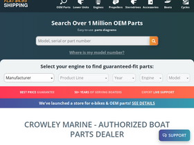'crowleymarine.com' screenshot