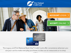 'firstnationalcc.com' screenshot