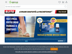 'comenzi.farmaciatei.ro' screenshot