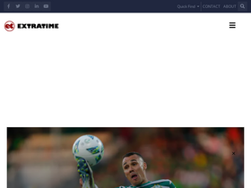 'extratime.com' screenshot