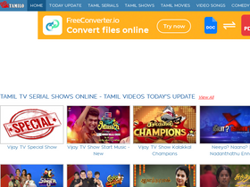 Tamil tv shows discount websites