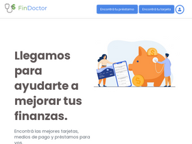 'findoctor.com.ar' screenshot