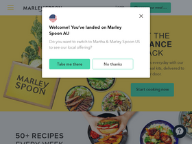 'marleyspoon.com.au' screenshot