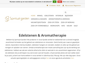 'spiritualgarden.nl' screenshot