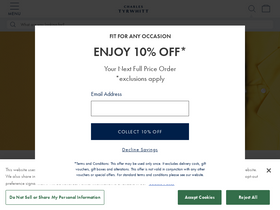 'charlestyrwhitt.com' screenshot