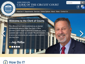 'duvalclerk.com' screenshot