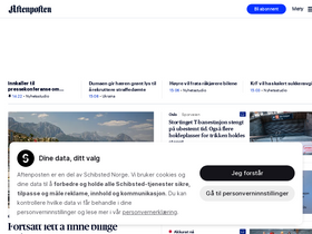 'aftenposten.no' screenshot