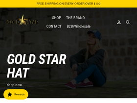 goldstarhat.com homepage screenshot