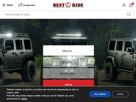 'bestride.ro' screenshot