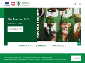 'ue.poznan.pl' screenshot