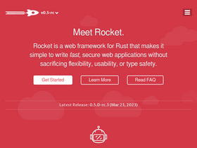 'rocket.rs' screenshot