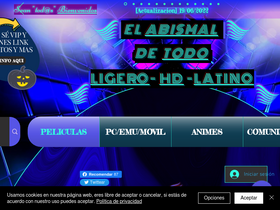 'dtodopeligameanimegafire.com' screenshot