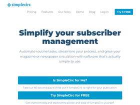 'simplecirc.com' screenshot