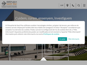 'santpau.cat' screenshot