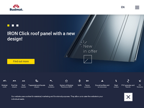 'budmat.com' screenshot