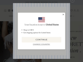 Gigi & Olive homepage screenshot