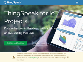 'thingspeak.com' screenshot