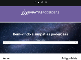 'simpatiaspoderosas.info' screenshot