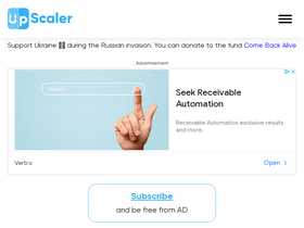 'imageupscaler.com' screenshot