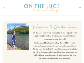 'ontheluce.com' screenshot