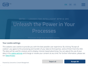'gbtec.com' screenshot