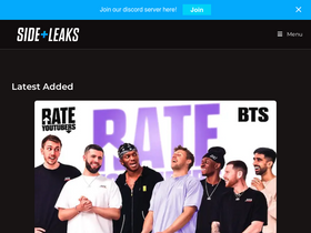 'sideplusleaks.com' screenshot