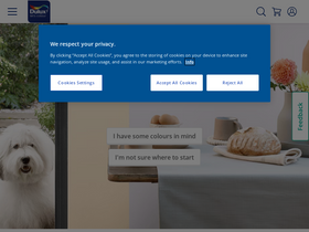 'dulux.ie' screenshot