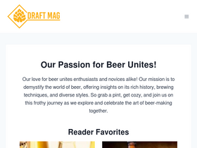 'draftmag.com' screenshot