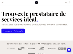 'sortlist.fr' screenshot