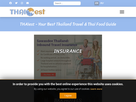 'thaiest.com' screenshot