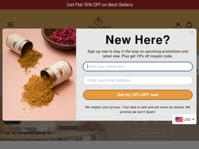 'thetribeconcepts.com' screenshot