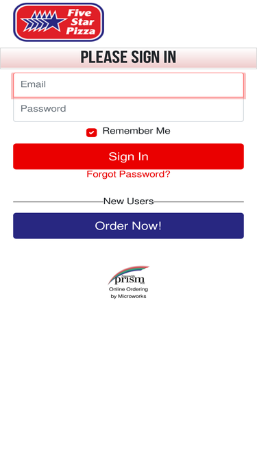fivestar.weborder.net