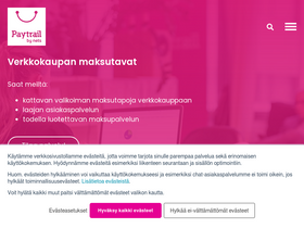 'paytrail.com' screenshot