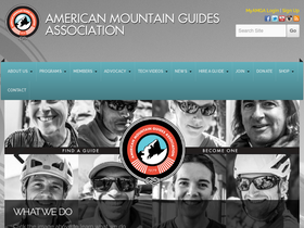 'amga.com' screenshot