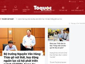 'toquoc.vn' screenshot