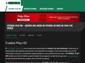 Futebol Play HD – Ver Jogos De Hoje Futebol Em Directo Grátis