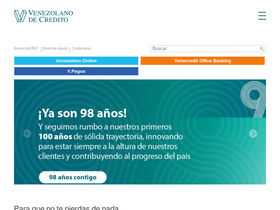 'venezolano.com' screenshot